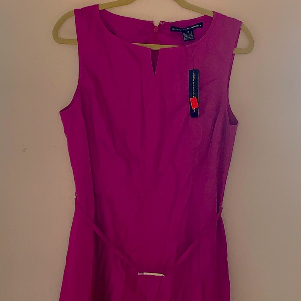 Ellen Tracy Linen dress suit